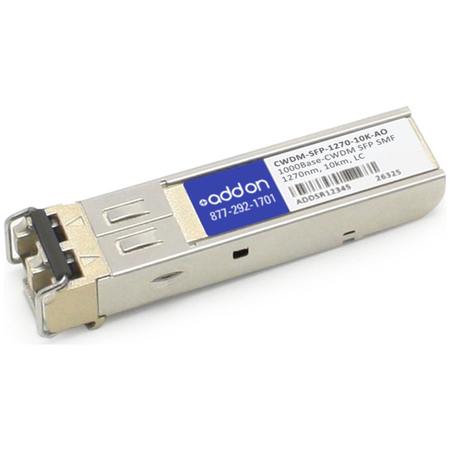 ADD-ON Cisco Comp Taa Sfp 1G-Cwdm 10Km Lc Xcvr CWDM-SFP-1270-10K-AO